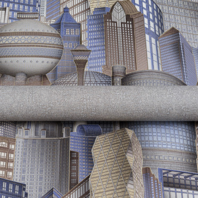 Обои 10369-04 Артекс Мегаполис