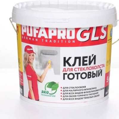 Клей для стеклообоев PUFAPRO GLS 5 кг