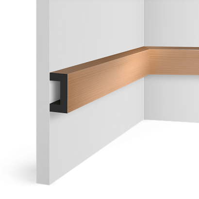 Декоративная рейка LB40 G216 Hiwood 40мм×20мм×2.7м