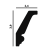 P24_profile_size_black Карниз P24