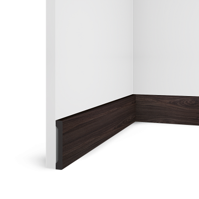 Плинтус B90V1 BR395 Hiwood 90мм×14мм×2,7м