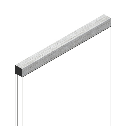 Молдинг D12V1 GN68 Hiwood 12мм×12мм×2,7м