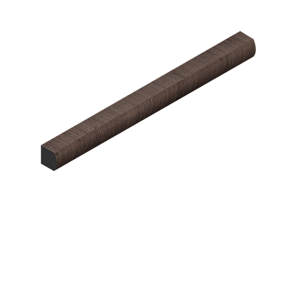 Молдинг D15V2 BR354 Hiwood 15мм×15мм×2,7м