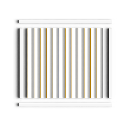 Молдинг D12V1 NP Hiwood 12мм×12мм×2,7м