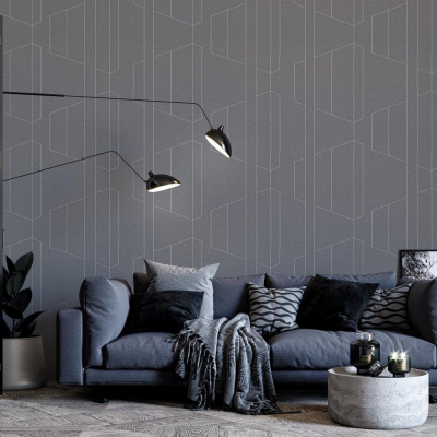 Обои TC72377-41 Palitra Trend Color Тренд Линии