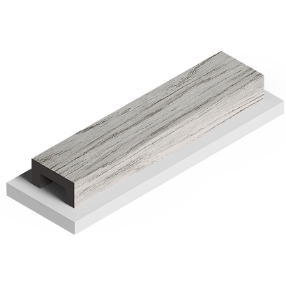 Декоративная рейка LB40 GR24 Hiwood 40мм×20мм×2.7м