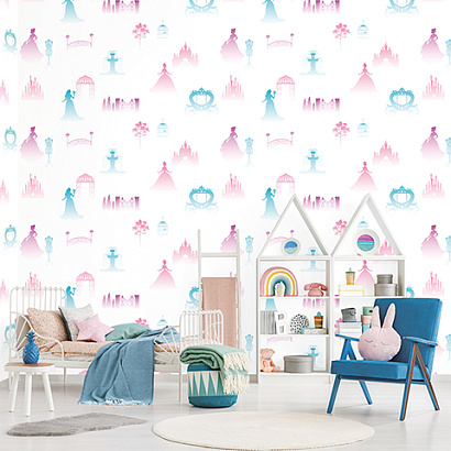 Обои 54278-1 Andrea Rossi Kids Land Andrea Rossi коллекция Kids Land производства Италия в интернет-магазине Обоитрейд