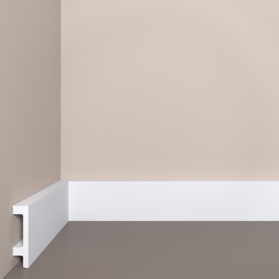 Плинтус напольный П15 Bello Deco 60мм×15мм×2м