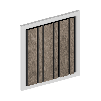 Панель декоративная LV133 BR490K Hiwood 120мм×12мм×2.7м