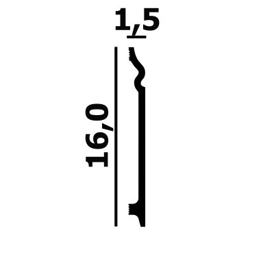 Плинтус P113
