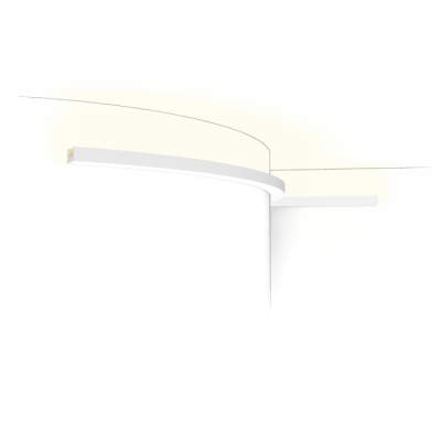 Лепнина CX190F профиль для скрытого освещения гибкий