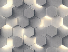Обои 70669-41 R аспект Гексагон
