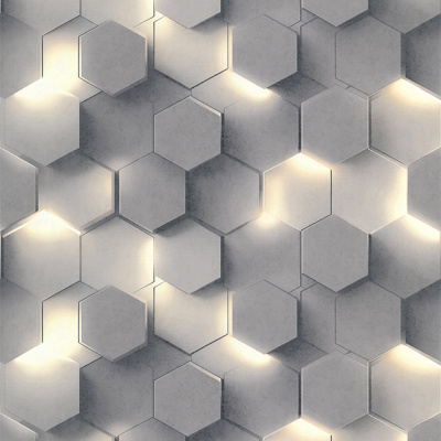 Обои 70669-41 R аспект Гексагон