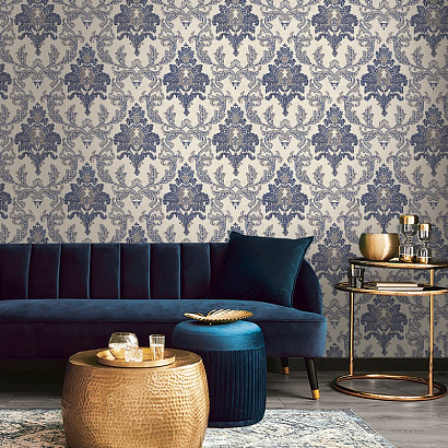 Обои 97232 Emiliana Parati Tesori d Oriente Emiliana Parati коллекция Tesori d Oriente производства Италия в интернет-магазине Обоитрейд