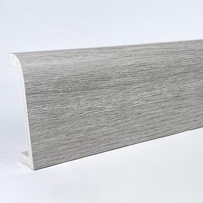 Плинтус напольный ПЛ 16 Bello Deco Песчаный бриз 80мм×19мм×2м