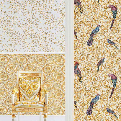 Обои 37053-2 AS Creation Versace 4 AS Creation коллекция Versace 4 производства Германия в интернет-магазине Обоитрейд