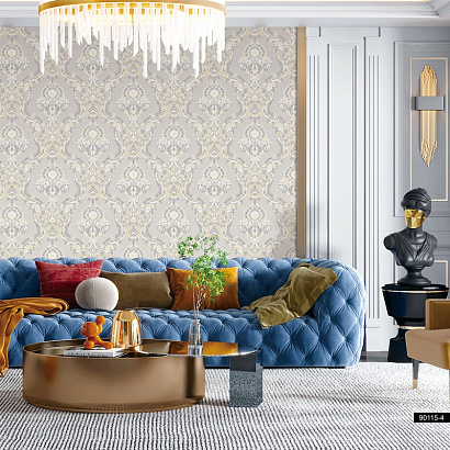 Обои 90115-4 Roberto Borzaggi King Roberto Borzaggi коллекция King производства Италия в интернет-магазине Обоитрейд