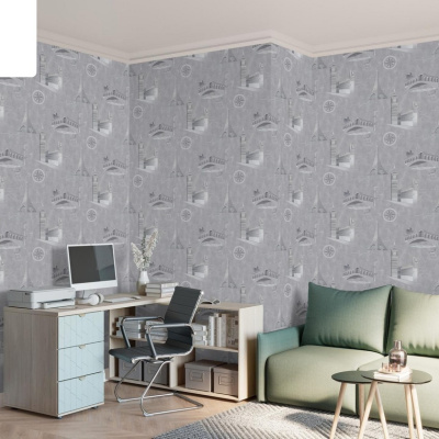 Обои PL72406-44 Palitra Life Стена путешествий