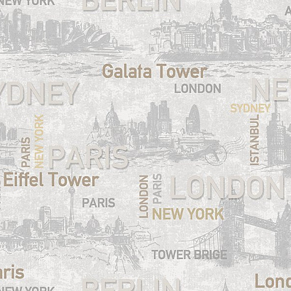 Обои Обои 1608-3 AdaWall Anka