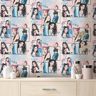 Обои 7340-02 Eurodecor Idols Euro Decor коллекция Idols производства  в интернет-магазине Обоитрейд