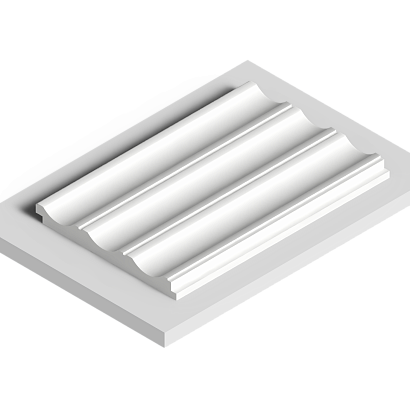 Панель декоративная LV138 NP Hiwood 120мм×12мм×2.7м