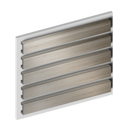 Декоративная рейка LB40 S15 Hiwood 40мм×20мм×2.7м