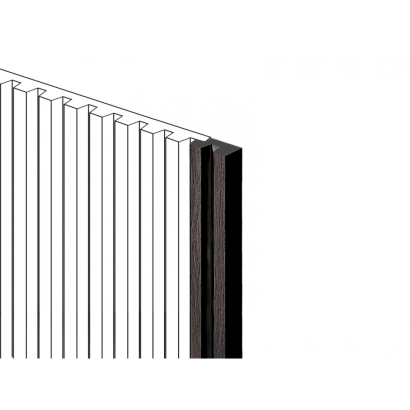 Финишный молдинг LF129B BR395NK Hiwood 23,6мм×2,7м