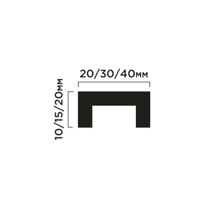 Профиль LB40 Hiwood 40мм×2м