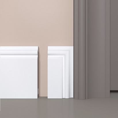 Плинтус напольный П4 Bello Deco 100мм×20мм×2м