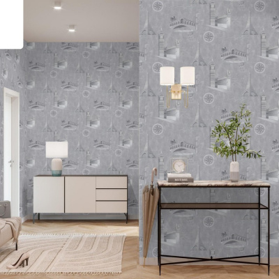 Обои PL72406-44 Palitra Life Стена путешествий