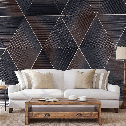 Обои HC72259-46 Home color Wood Line Home color коллекция Wood Line производства РОССИЯ в интернет-магазине Обоитрейд