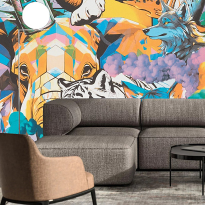 Обои HC72283-63 Home color Anime Home color коллекция Anime производства РОССИЯ в интернет-магазине Обоитрейд