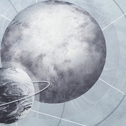 Обои HC71987-64 Home color Planets Home color коллекция Planets производства РОССИЯ в интернет-магазине Обоитрейд