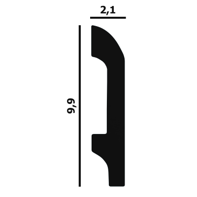Плинтус P41