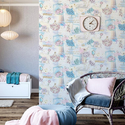 Обои HC71905-66 Home color Ballet Home color коллекция Ballet производства РОССИЯ в интернет-магазине Обоитрейд