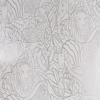 Обои HC72249-41 Home color Zoo Safari Home color коллекция Zoo Safari производства РОССИЯ в интернет-магазине Обоитрейд