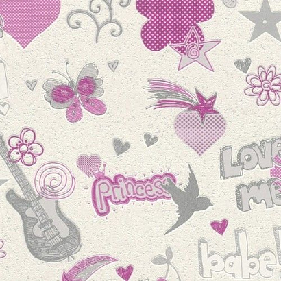 Обои 734522 Rasch Kids&Teens Rasch коллекция Kids&Teens производства Германия в интернет-магазине Обоитрейд