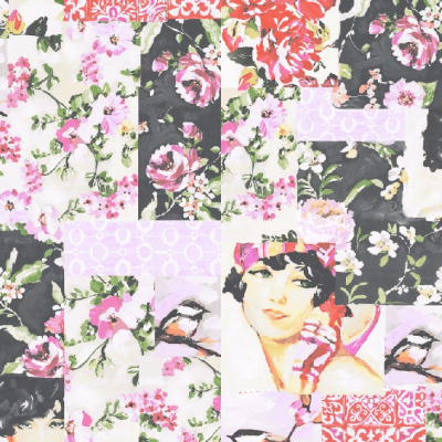 Обои VP3001 Grandeco Village People