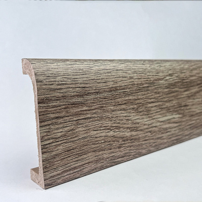 Плинтус напольный ПЛ 16 Bello Deco Орех Тосканы 80мм×19мм×2м