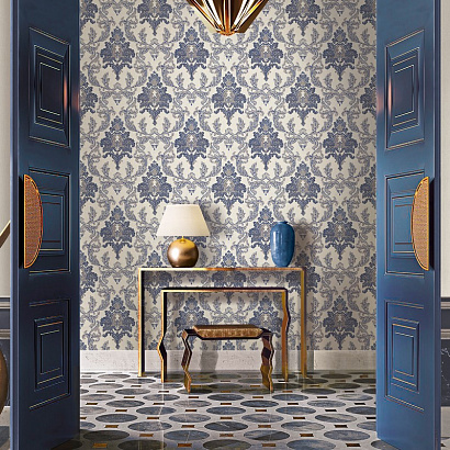 Обои 97232 Emiliana Parati Tesori d Oriente Emiliana Parati коллекция Tesori d Oriente производства Италия в интернет-магазине Обоитрейд