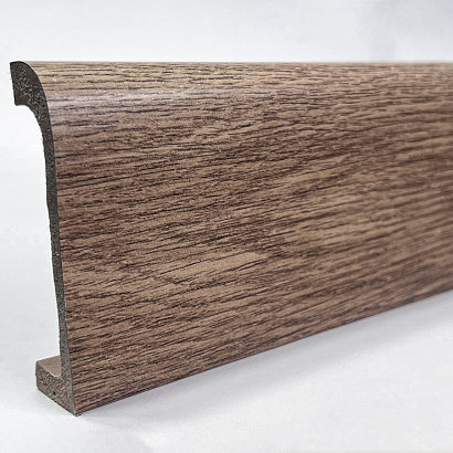 Плинтус напольный ПЛ 16 Bello Deco Дикий дуб 80мм×19мм×2м