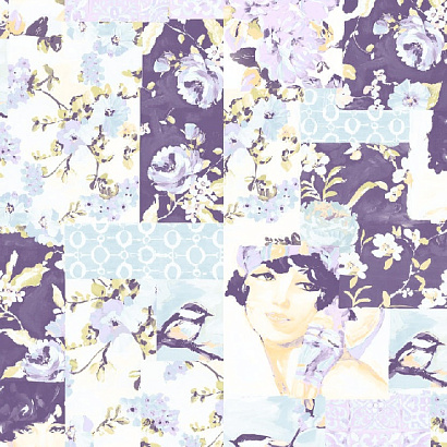 Обои VP3003 Grandeco Village People Grandeco коллекция Village People производства Бельгия в интернет-магазине Обоитрейд