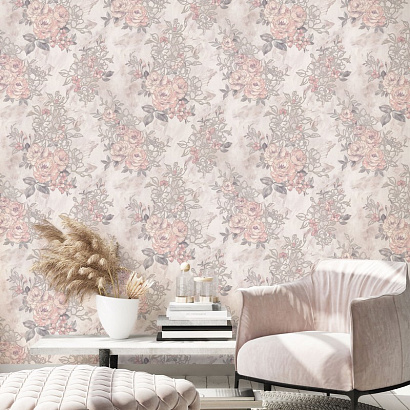 Обои 7149-08 Euro Decor Camelia Euro Decor коллекция Camelia производства РОССИЯ в интернет-магазине Обоитрейд