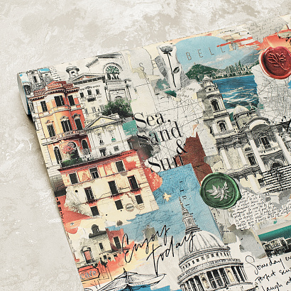 Обои 588444 Ateliero Italia Ateliero коллекция Italia производства РОССИЯ в интернет-магазине Обоитрейд