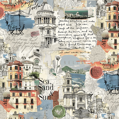 Обои 588444 Ateliero Italia Ateliero коллекция Italia производства РОССИЯ в интернет-магазине Обоитрейд