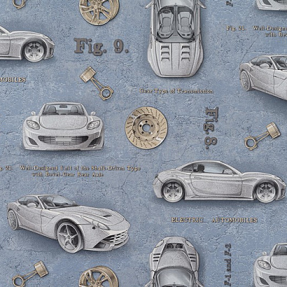 Обои 10393-04 Артекс Стритрейсинг Артекс коллекция Стритрейсинг производства РОССИЯ в интернет-магазине Обоитрейд