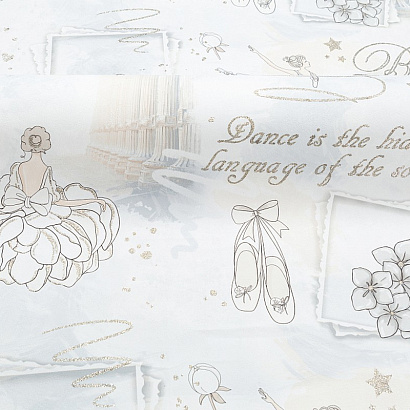 Обои HC71905-41 Home color Ballet Home color коллекция Ballet производства РОССИЯ в интернет-магазине Обоитрейд