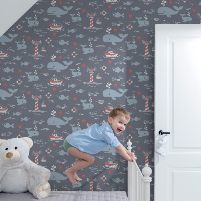 Обои LL3207 Grandeco Ideco Jack N Rose 2