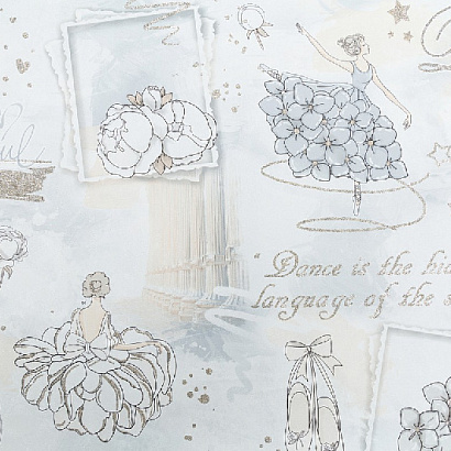 Обои HC71905-41 Home color Ballet Home color коллекция Ballet производства РОССИЯ в интернет-магазине Обоитрейд