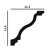 P03_profile_size_black Карниз P03